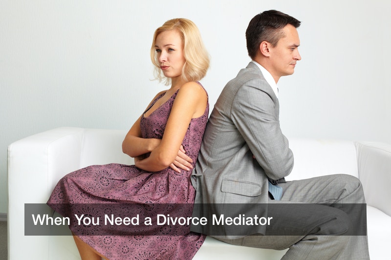 When You Need A Divorce Mediator